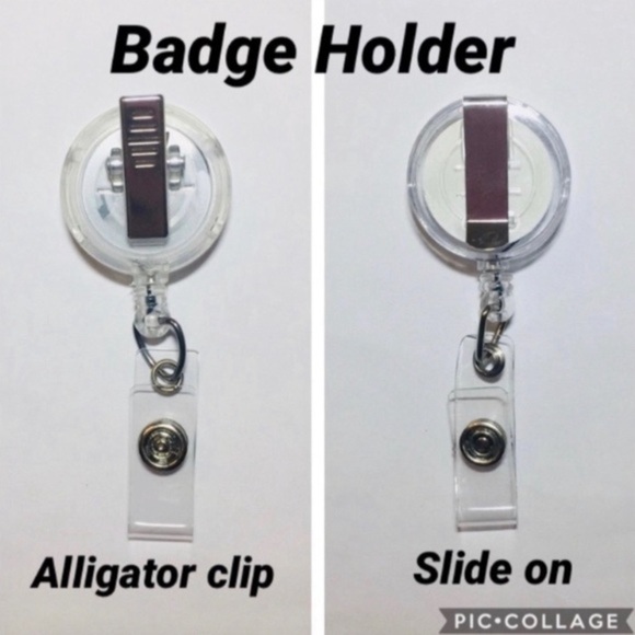 Patriots Badge Holder - Picture 2 of 5